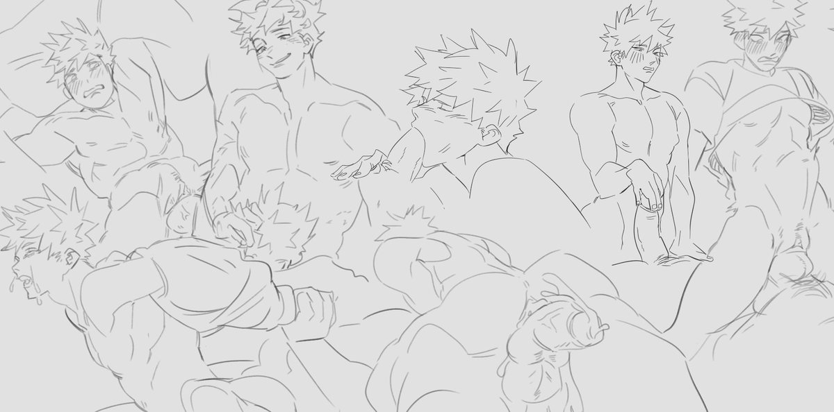 size queen omega!Kacchan with a 😼
#DKBK