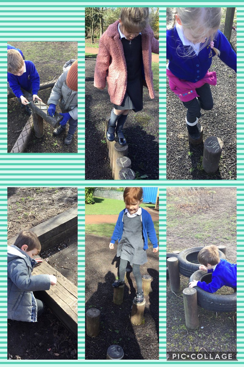 stthomas_cofe's tweet image. Reception had a great time this morning taking part in trim trail phonics #outdoorlearning #eyfsoutdoors #eyfsreading