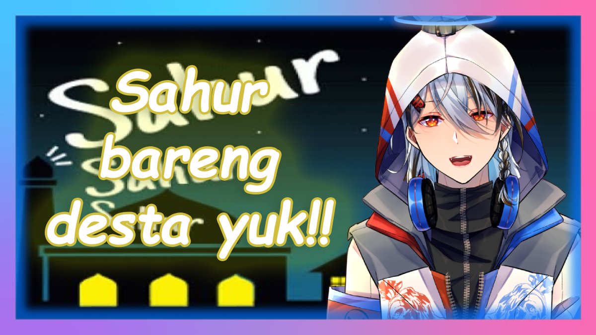 Desta_haldmaan's tweet photo. yuk saur bareng mas pocong wkwkwk
.
🔴【Sahur bareng :Desta】sahur bareng pocong👻 - Vtuber Indonesia Minggu,12 Maret 2023 09.00 WIB
🔗https://t.co/yFJwWKMTxz
#Vtuber #VtuberID #VtuberEN #Pocongeming #LiveStreaming #YouTube #sahur https://t.co/UGUsH8NiOW