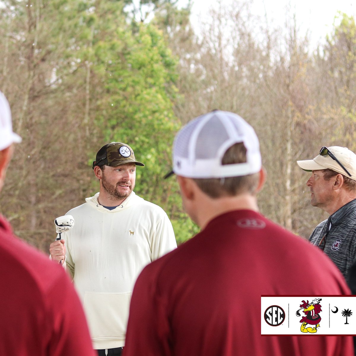 Gamecock Men's Golf (@gamecockmgolf) on Twitter photo Great to see you today, <a href="/Matt_KneeSmith/">Matt NeSmith</a>. Thanks for your powerful words and message to the team. 📈🤙
#Gamecocks🐔⛳️ // #ForeverToThee Great to see you today, <a href="/Matt_KneeSmith/">Matt NeSmith</a>. Thanks for your powerful words and message to the team. 📈🤙
#Gamecocks🐔⛳️ // #ForeverToThee