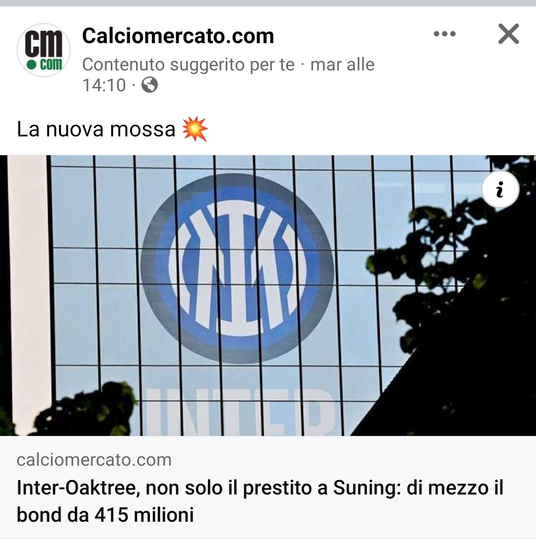 AntoParrinello's tweet image. Questi stanno fallendo, sono pieni di debito e hanno il coraggio di farci i conti in tasca a noi che abbiamo fatto un aumento di capitale da 700 milioni 😂🤯 #Intermerda #Falliti #Prescritti