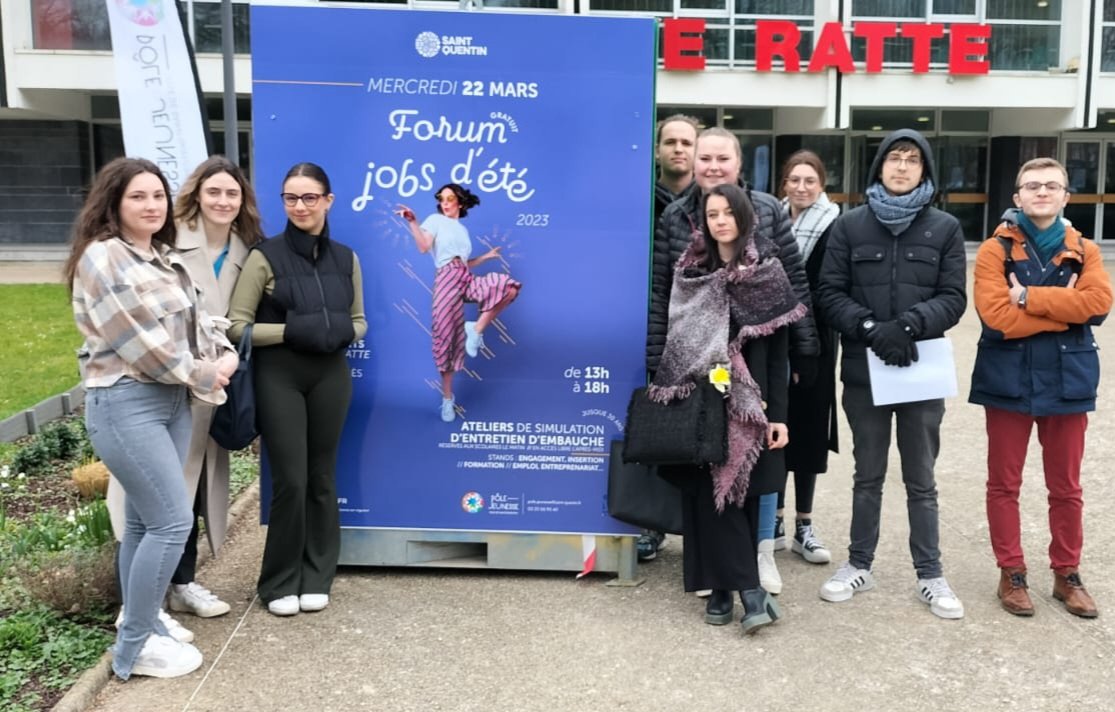 SupSaintJean's tweet photo. [Formation] Nos étudiants en #GPME 1ère année ont participé à des ateliers de simulation d'entretien d'embauche lors du Forum jobs d'été. Expérience qu'ils ont beaucoup apprécié. 
#supstjean #bts https://t.co/JSPaM1vKw8