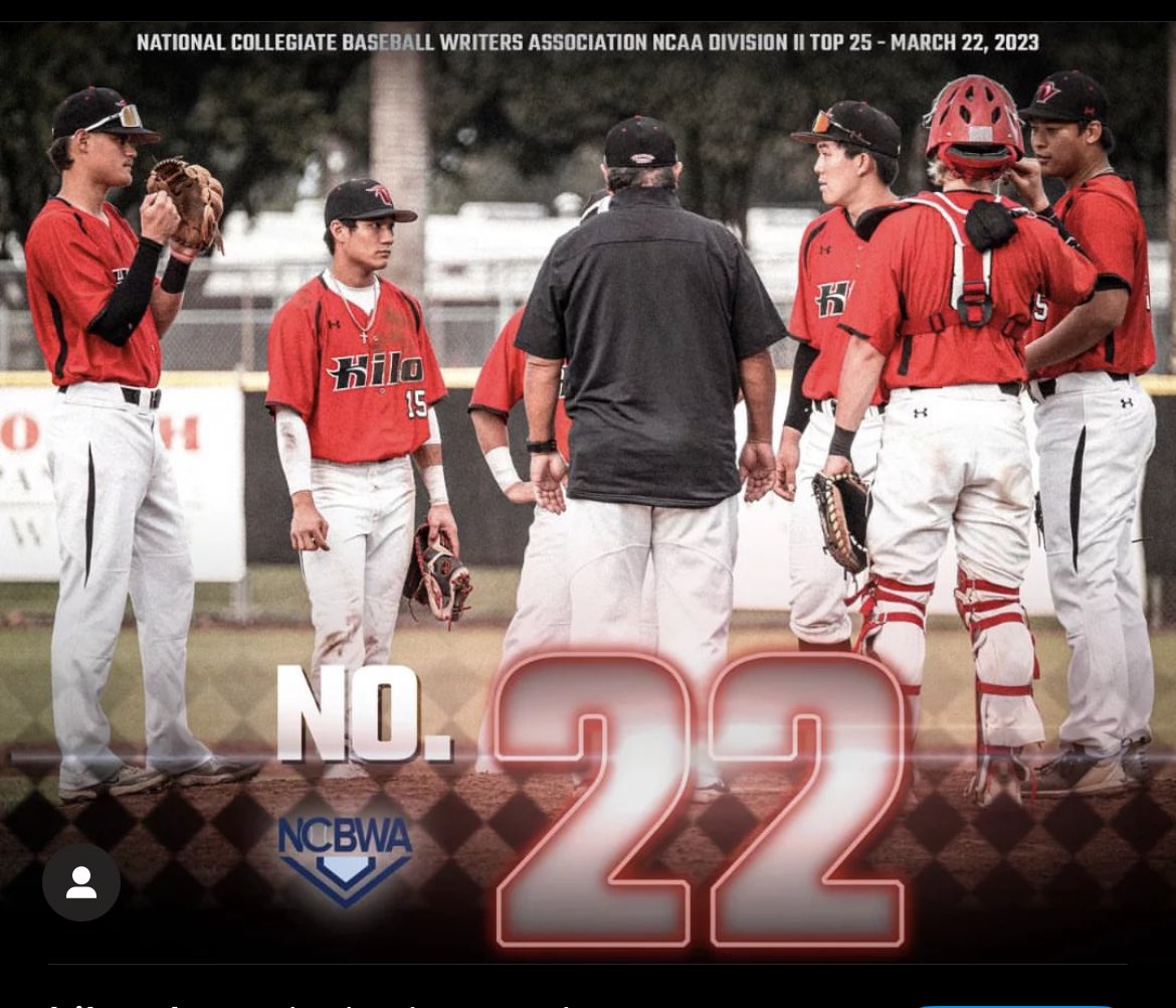 Hawaii Hilo Baseball tweet media
