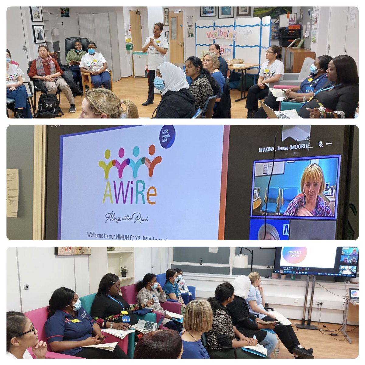 HazelManzano3's tweet photo. Successful #BCY_PNA Always Within Reach #AWiRe project launch @NorthMidNHS excited about our next journey together and thank you team & #Shekel @Suzanne02190370 @NicoelaH @datt_colette @SarahHa88622902 @MrsBosanquet #KitOriakhi @BettyAnnRussel5 https://t.co/Ku7G8zeqOG