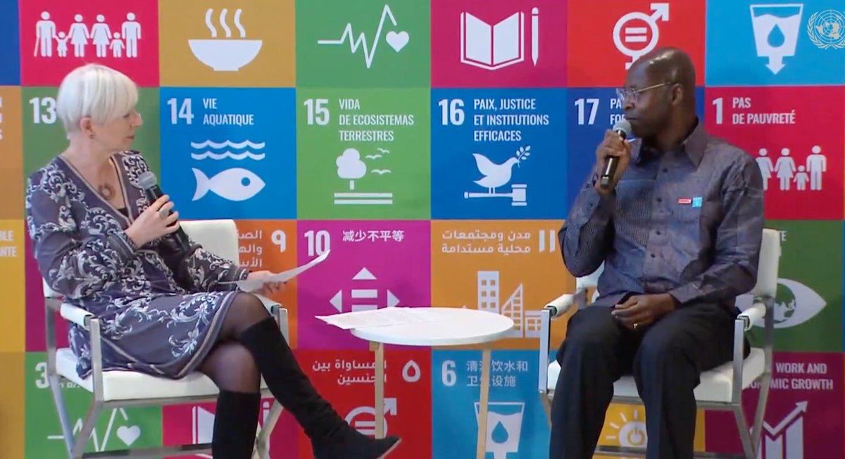 Today at the UN Water Conference, I talked about how a lack of clean water is an issue of poverty and injustice, and how we must ensure the participation of women and marginalised groups in WASH programming #WaterAction #WaterWednesday #WorldVision
