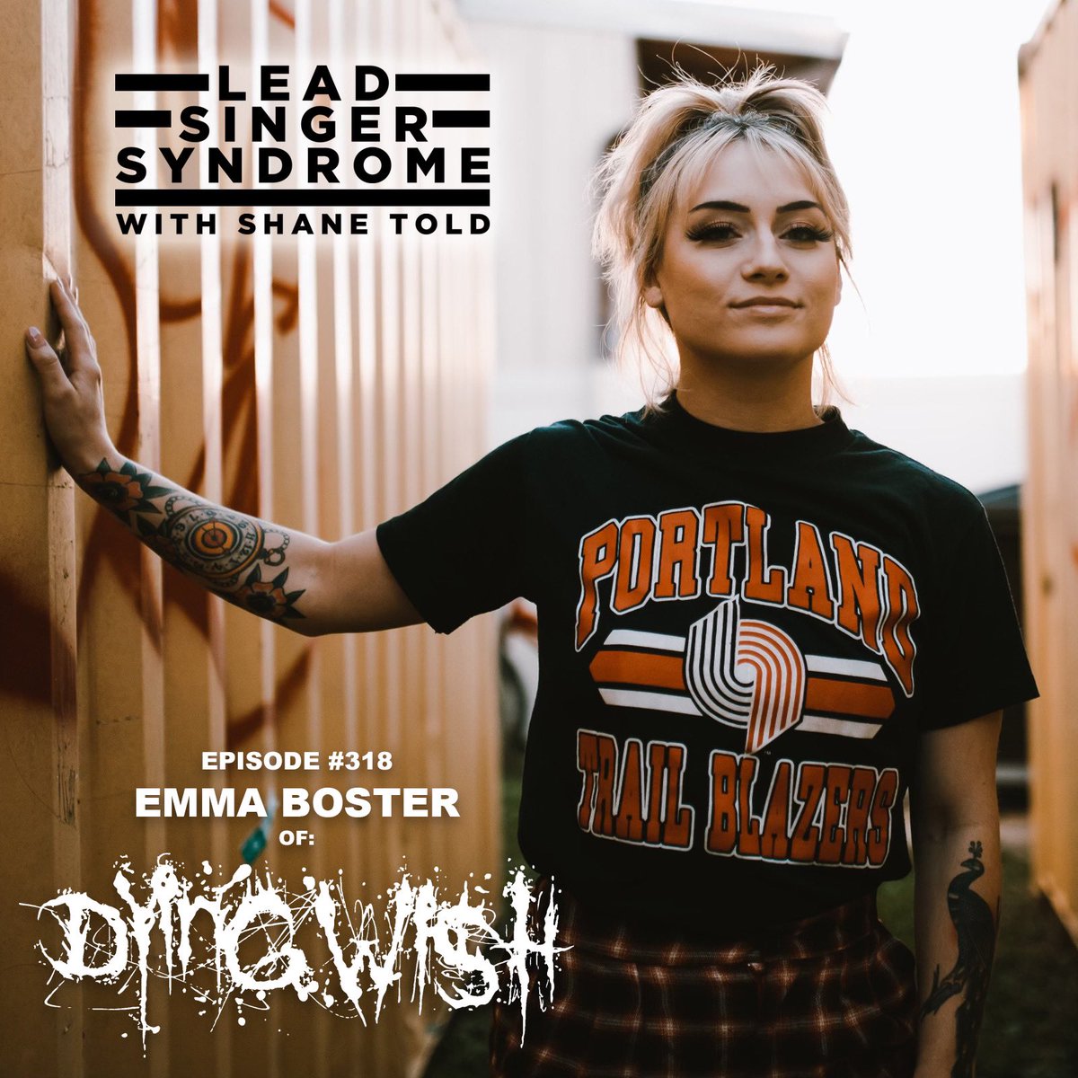 leadsingersyn's tweet image. 🚨HIGHLY REQUESTED GUEST ALERT! Episode 319 with @veganeggma of @dyingwishhc is out now. You don’t wanna miss this one, listen wherever you get your podcasts.

#dyingwish #emmaboster #sharptonerecords #leadsingersyndrome #shanetold