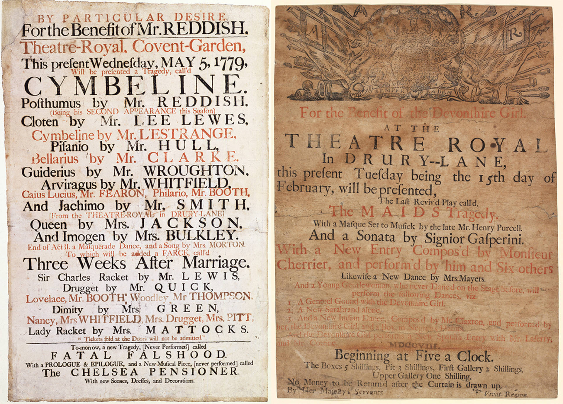 The early days of advertising were different to how they are now. For the theatre, posters advertisi