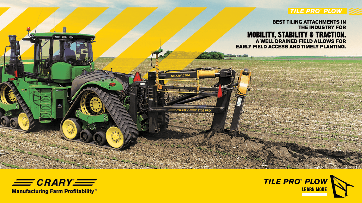 FarmsPrairies's tweet photo. Stability. Traction. Mobility.
Increase your yields with @CraryAg's Tile PRO Plow.
Learn more online at: https://t.co/LiKiD7Vbw4.
#WestCdnAg #CraryAg #TilePRO #Farm365 #AgTwitter https://t.co/Pb5drbcwGl