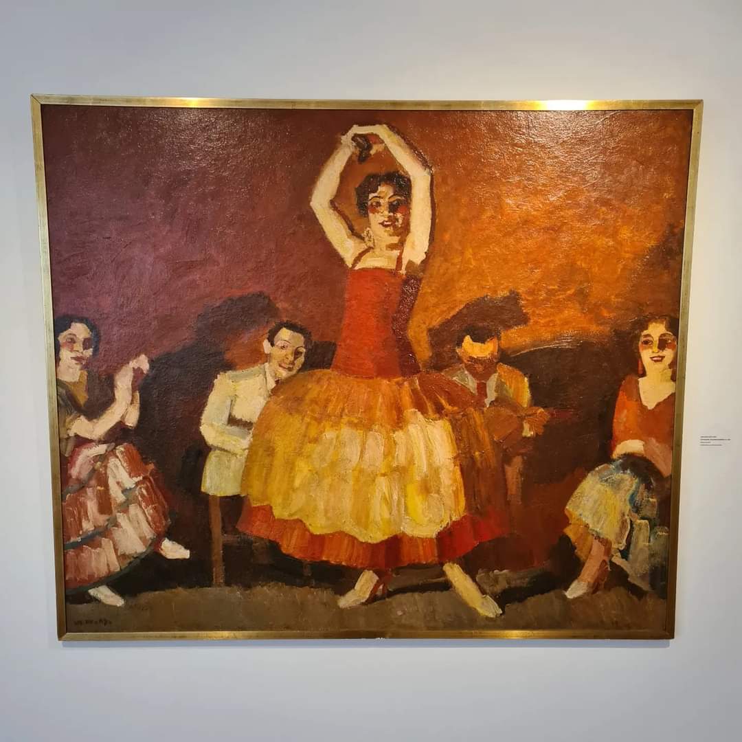 🎨 Kees Maks (1876-1967)

🖼 Sotomayor, Spaanse danseres, circa 1924.

„De figuren zijn robuust opgebouwd uit meerdere kleurvlakken, in vele nuances rood en met sterke licht-donker contrasten.” <a href="/MuseaZutphen/">Musea Zutphen</a>