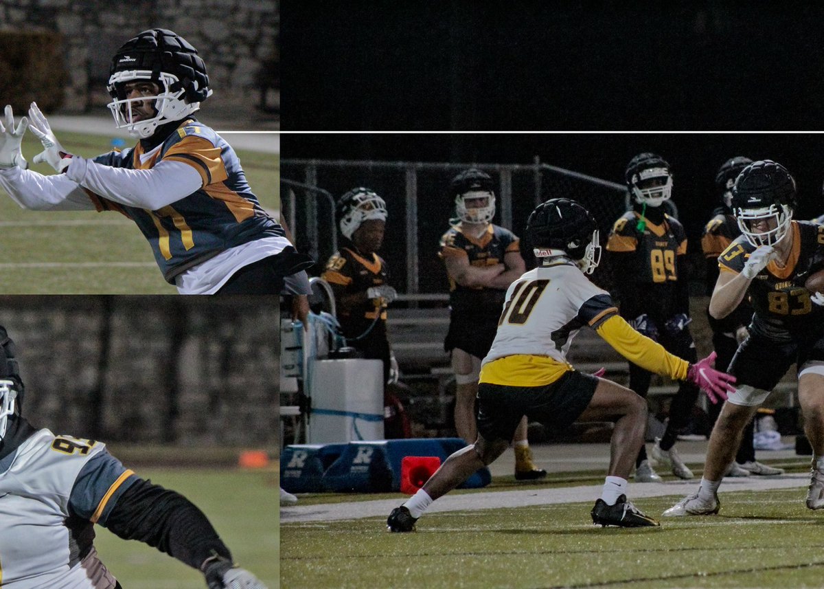 QUHawksFootball's tweet photo. Spring Ball Day 1 (Volume 1): ✅

#PEWAV #FFF #HOLDtheROPE https://t.co/9UObd5kUqW