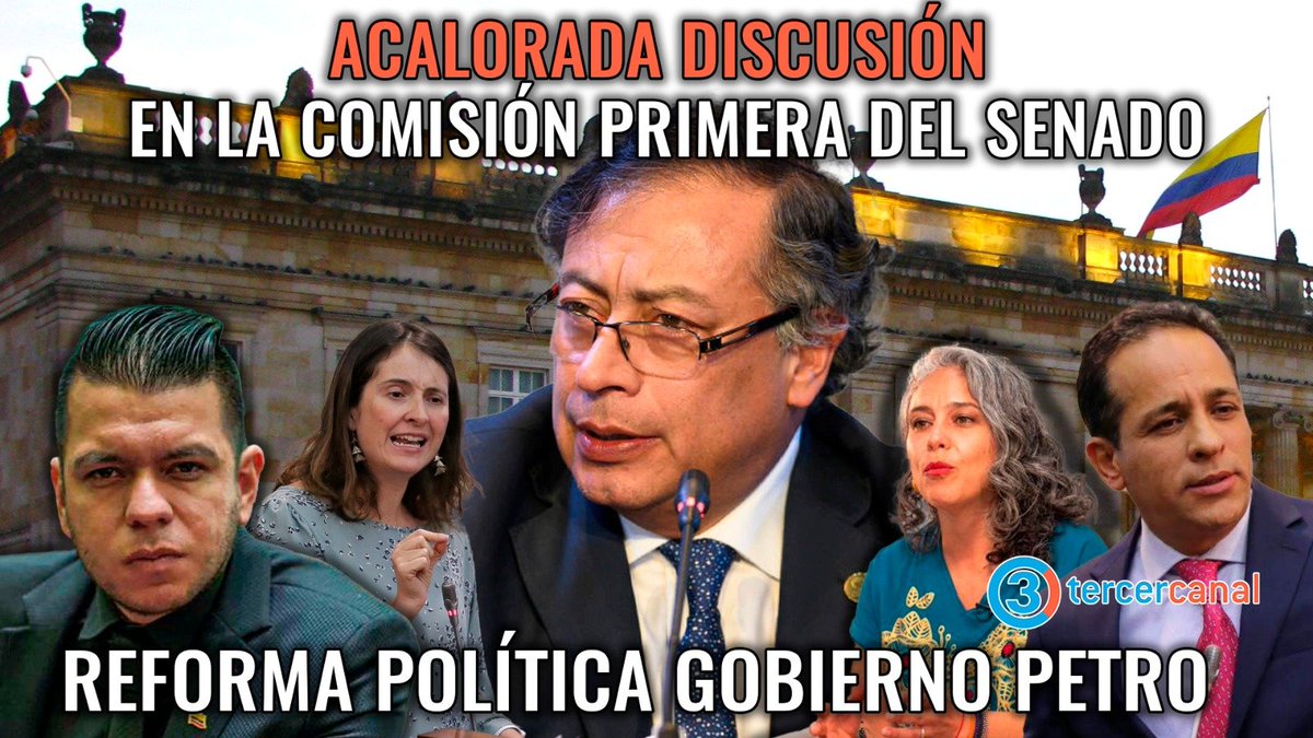Tercer_Canal's tweet photo. Acalorada discusión en el @SenadoGovCo
En la #ComisionI se lleva a cabo la discusión del PL No. 111 de 2022 Senado, por el cual se expide el Código del Registro Civil, Identificación de las Personas y el Proceso Electoral Colombiano
En directo:
https://t.co/ysE45cKVp2 https://t.co/ua5idEi8ak