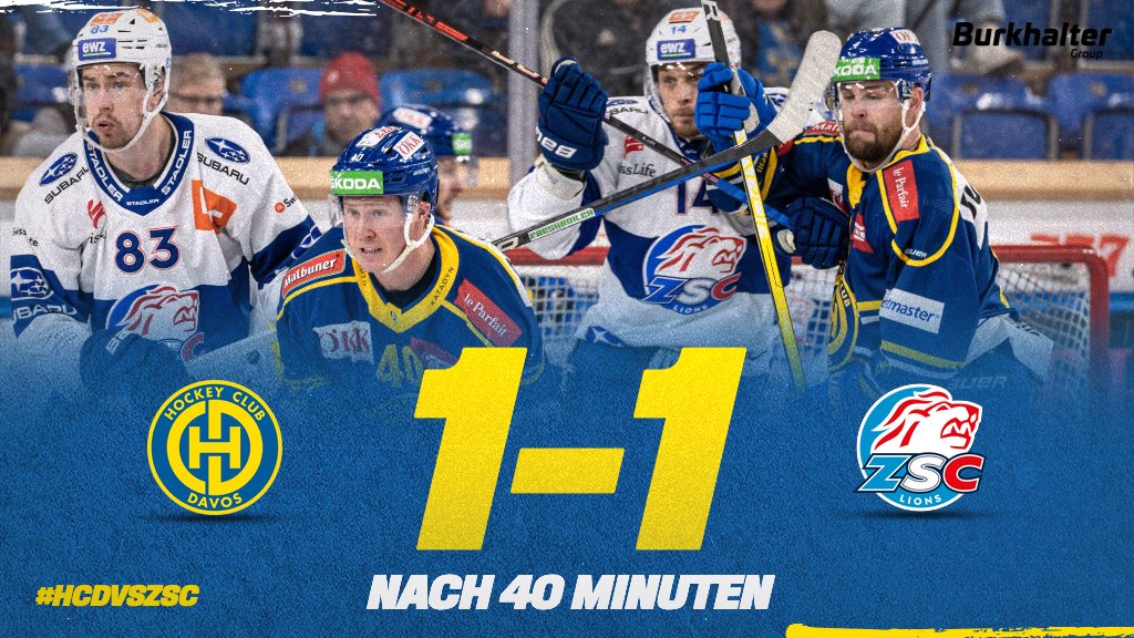 HCD_offiziell's tweet photo. ⏸️ 40' Eine Chance jagt die Nächste. Eine grösser als die Vorherige. Der #HCD startet deutlich besser ins 2. Drittel, ist spielbestimmend, macht Druck - die Schussbilanz bestätiget's (17 zu 7). Das Resultat auch - #40Rasmussen trifft 30'' vor der Sirene im PP.
#HCDvsZSC 1:1* https://t.co/yin9hKVtBl