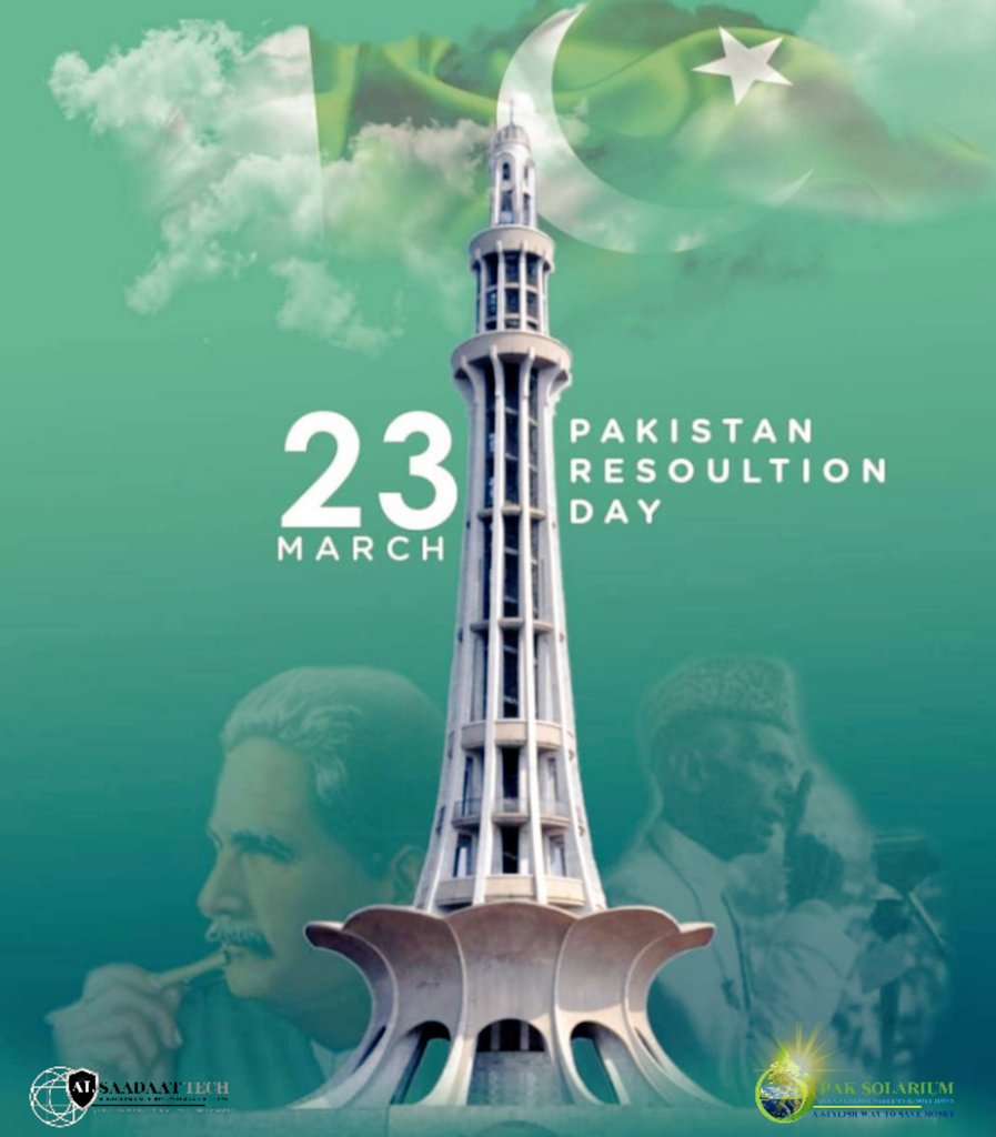 al_saadaat's tweet photo. #23_MARCH_1940_RESOLUTION_DAY #RAMAZAN_MUBARAK #paksolarium
#alsaadaattech #naradabattries #InverexEnergeticPartner #pheonixbattries #Trina_Solar #crownsolar #longisolar #growattinverters #unitedcable #huaweisolar #Cctvinstallation #CCTVSecurity #cctvcamera #HIKVISION https://t.co/4A0CNkVcfr