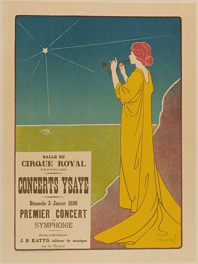 But the list goes on and on. The late 19th and early 20th century was the age of posters and of grap