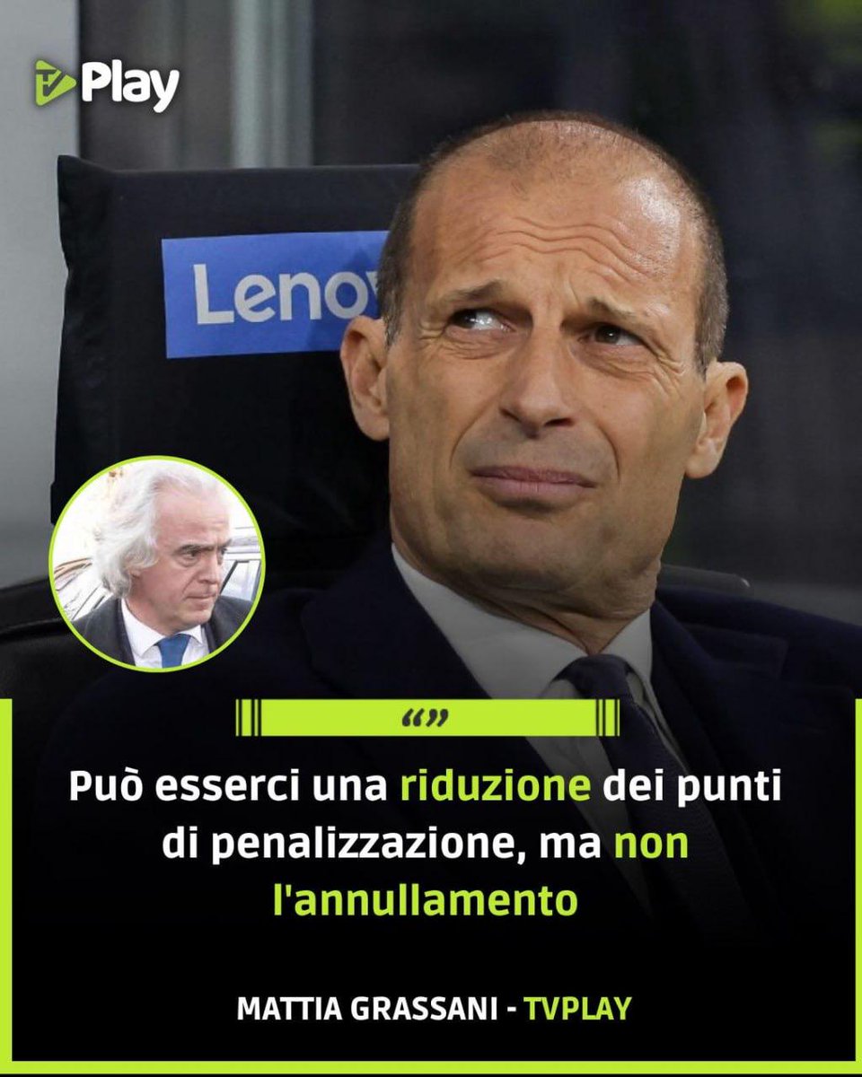 calciomercatoit's tweet image. 🔥Possibile riduzione della penalizzazione per la #Juve. L'avvocato #Grassani non ha dubbi ⚪️⚫️