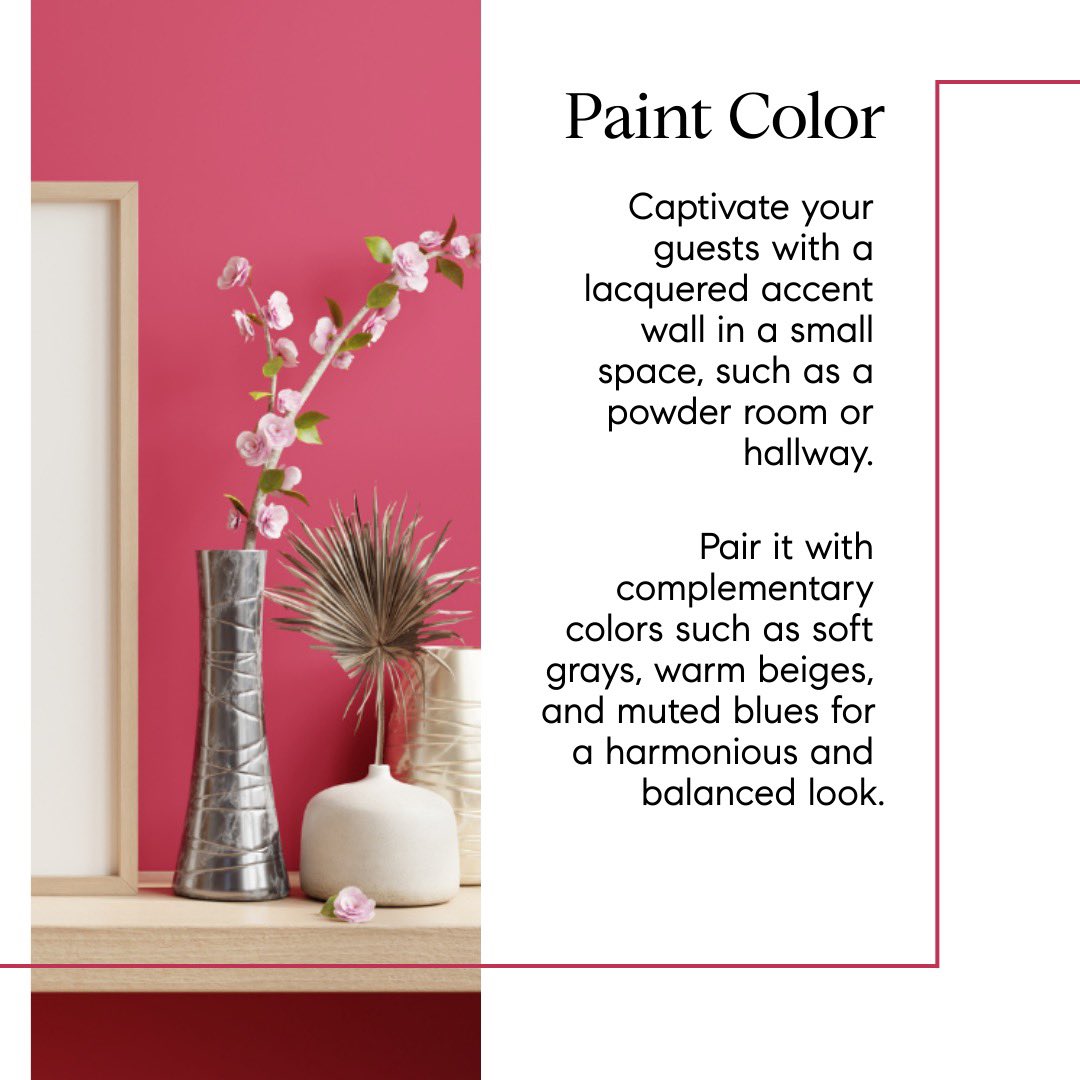 HottofftheSteph's tweet photo. What do you think about the “colors of the year”? #RealEstate #realtorlife #luxurydesign #luxuryrealestate #Florida #magenta https://t.co/QeAxHu1uhv