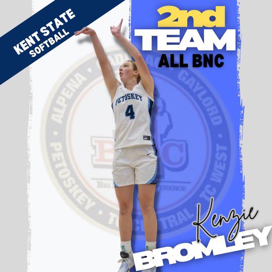 Congratulations to Kenzie Bromley for earning all BNC 2nd Team!
