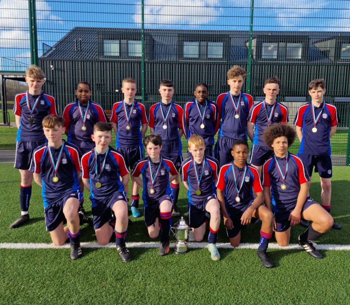 Congratulations to our Year 9 football team who won the District Super Cup final. Well done lads