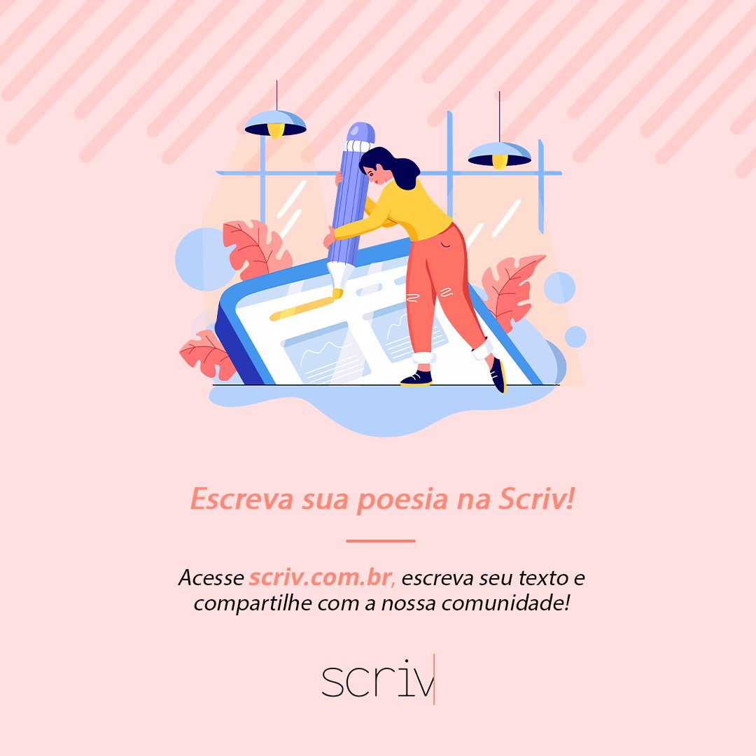 scrivapp's tweet photo. Se você gosta de poesia, venha conhecer uma vasta gama de poetas independentes na Scriv!
#poesia #versos #poetas #poema #scriv #scrivapp https://t.co/Qep5QTEb1Y