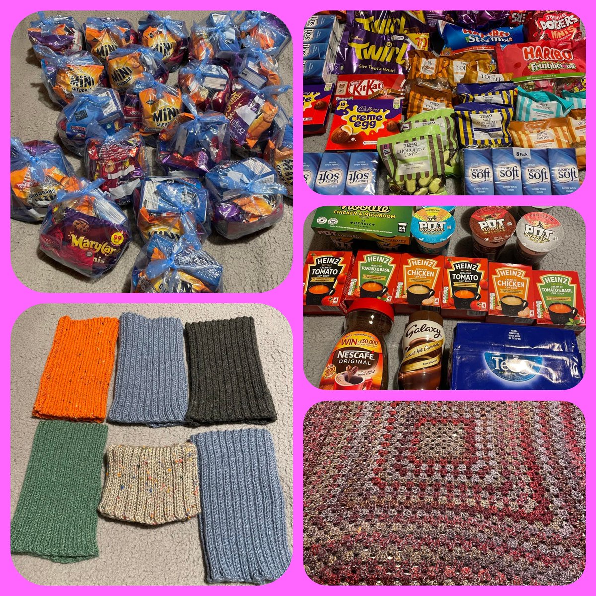 Delighted to have the wonderful Ishbel &amp; her knitting groups with sacks of goodies, go with <a href="/senseirecovery/">SenseiSamRaion</a> to visit incredible Linda Algie. They are dropping Linda donations for 3 amazing charities COG Aberdeen, <a href="/republic_AiR/">Aberdeen in Recovery</a> &amp; <a href="/AlcDrugsAction/">Alcohol&Drugs Action</a> #teamwork #PeopleHelpingPeople ❤️❤️