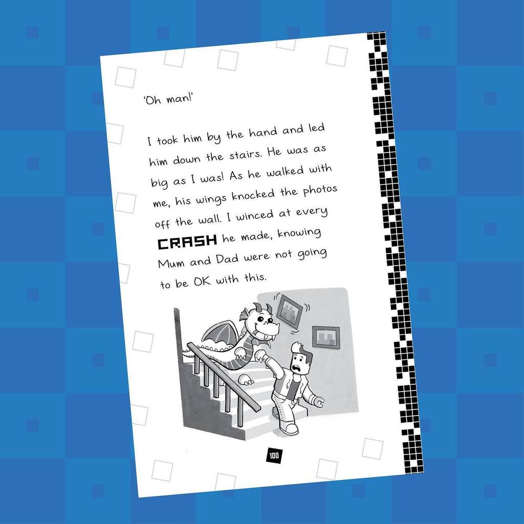 PHallamCreates's tweet image. Some inside pages from Diary of a Roblox Pro: Dragon Egg. 

Illustrations by @paulhallamcreates 
Cover design by @hannahjanzen_ 
Internal design by @paulhallamcreates 
Published by @scholastic_au 

#robloxpro #diaryofarobloxpro #ariavatar #robloxbooks #g… instagr.am/p/CqGs_MuvX_x/