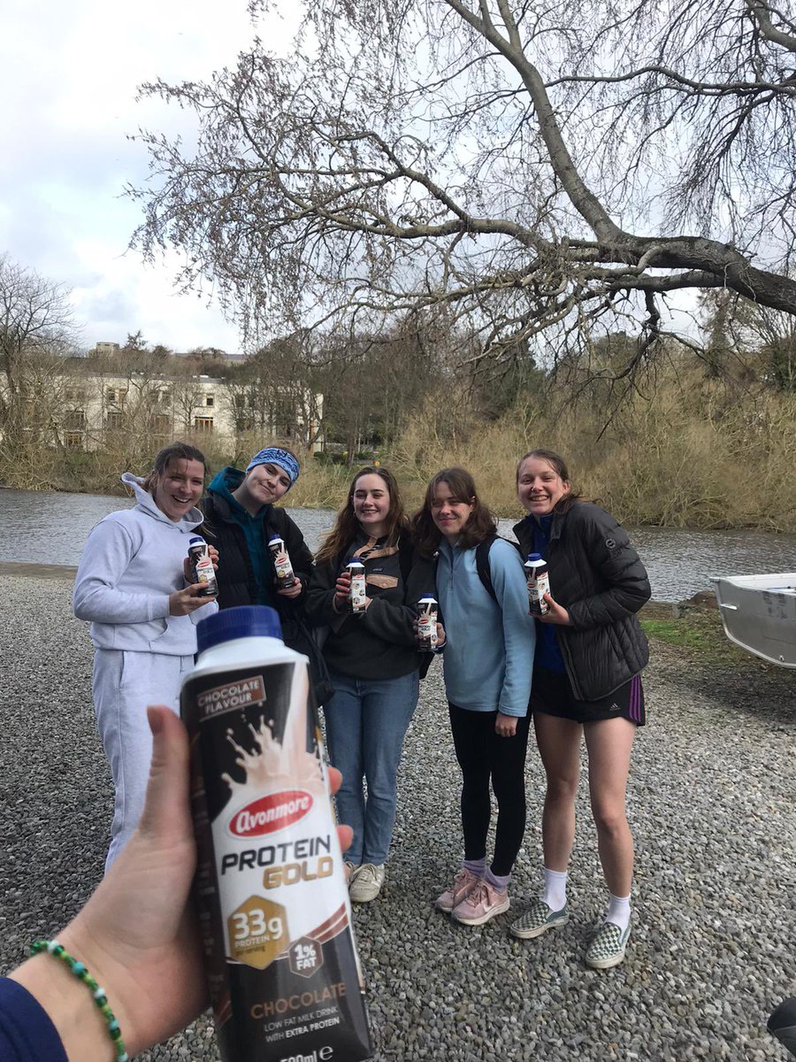 DULBC1976's tweet photo. Thanks to @AvonmoreProtein for aiding our recovery between sessions in the build-up to Colours! 
#fearthefuchsia #studentathlete #gains https://t.co/Owf4r8DWMT