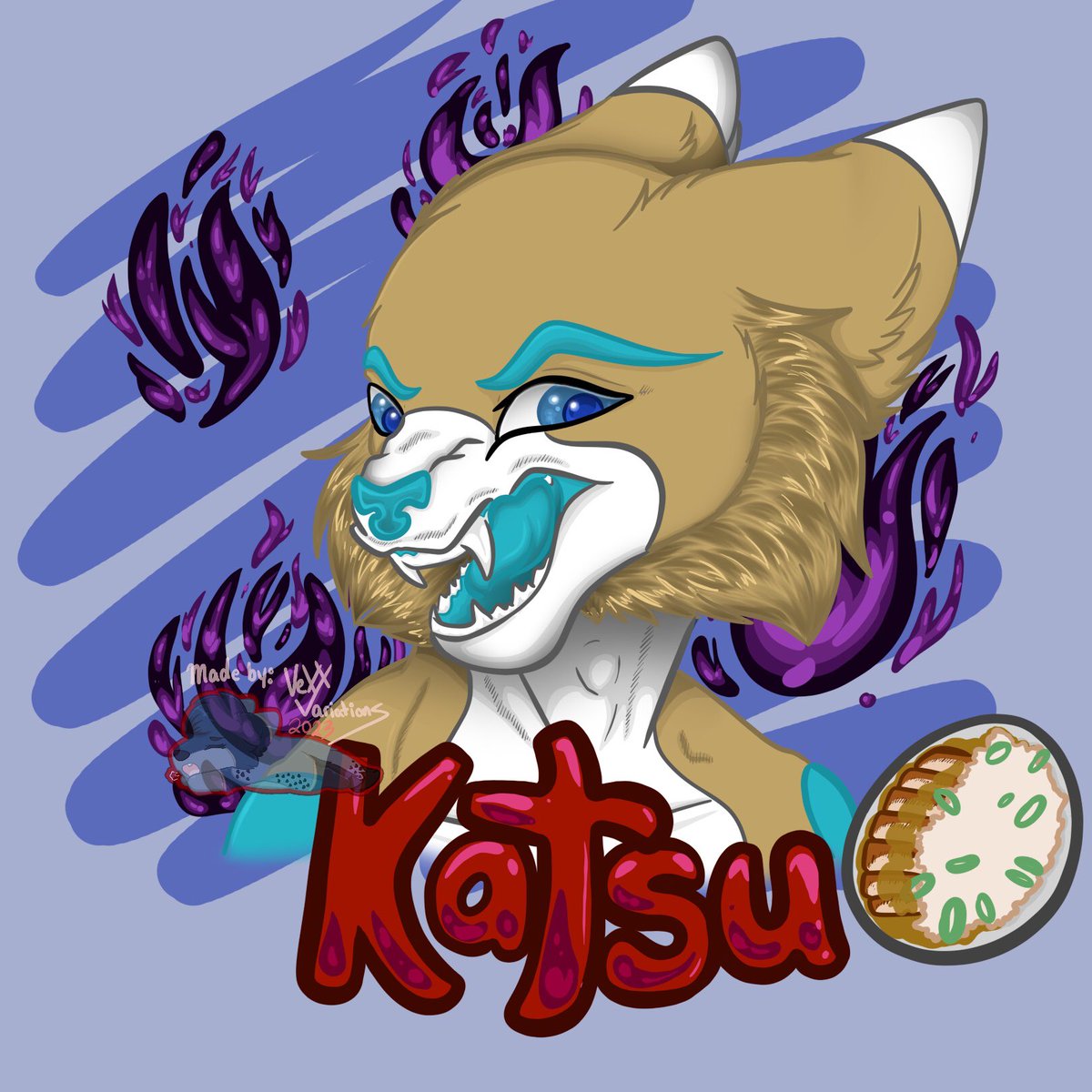 FurryVexx's tweet photo. Furry art badge gift for elijahanimates on insta!
#furry #furryart #furryartist #furrybadge #badge #fursuit #fursuitart #fursuits #snarl #snarlingwolf https://t.co/oi3pRvcOr2