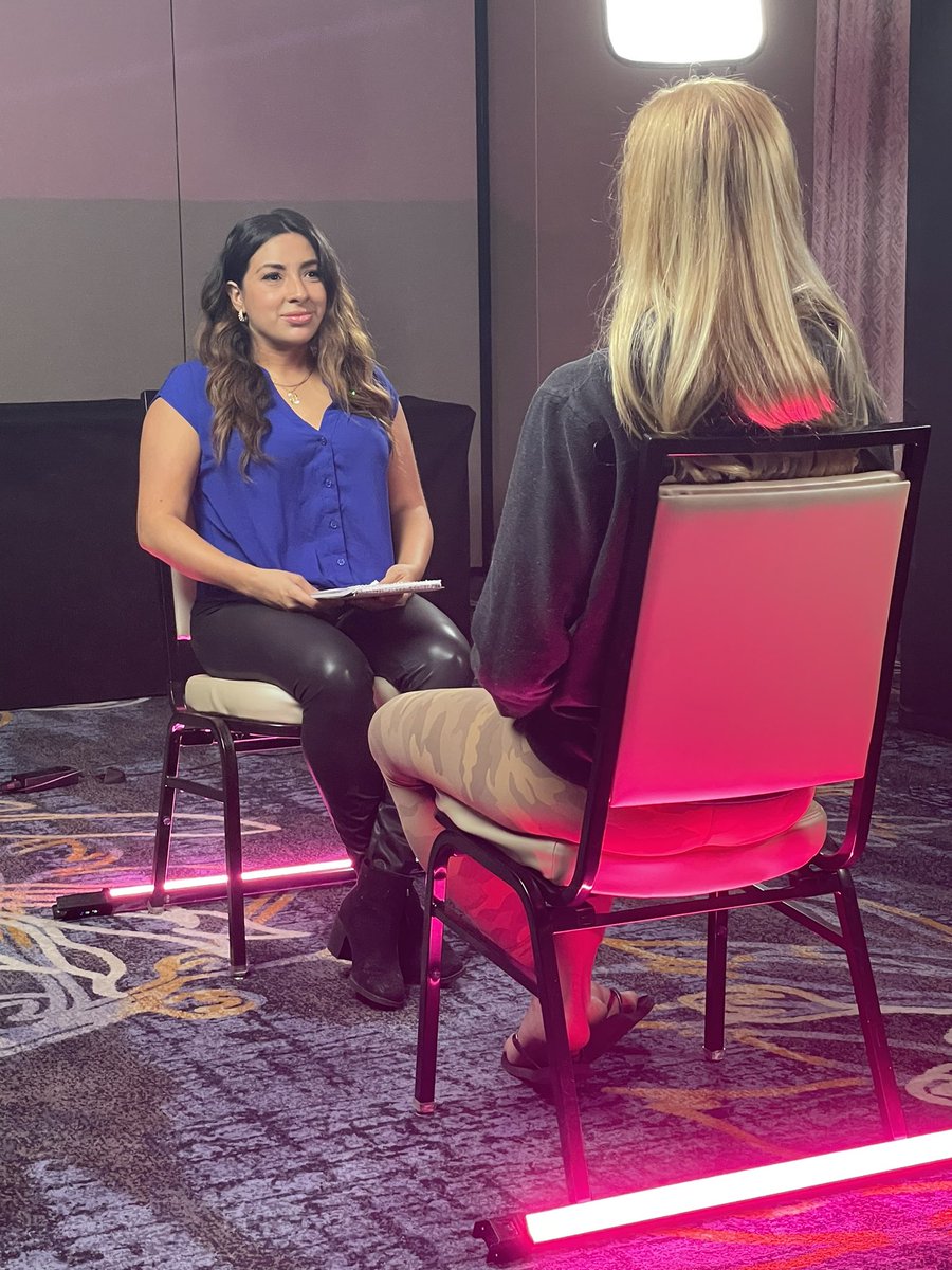 CTtheMicSlayer's tweet photo. Had a great interview with the Preachers Daughter @HollyHolm! Her co-main event against Yana Santos is Saturday for #UFCFightNight in San Antonio this weekend March 25th! Ty for the dope setup @gylonj and the #VodPodMedia team! 

Interviewing dropping soon! #UFC #FightNight #CoMain special thank you to @blurbsmithblots , Amzi, @AlibiBarGuy , and @DABartonek !

League of her own tonight 6:45 PM!