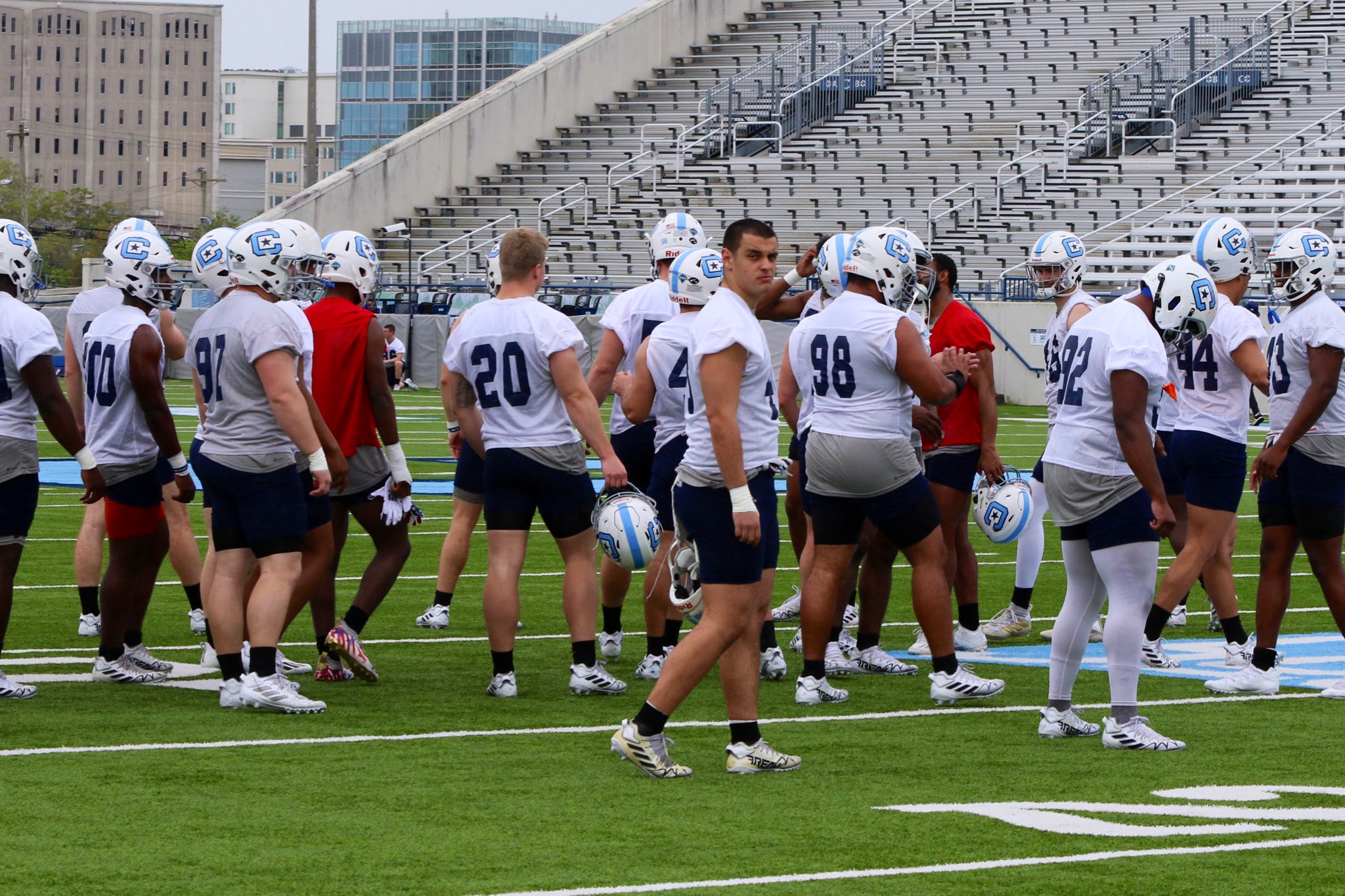 Saul Diaz - Football - The Citadel Athletics