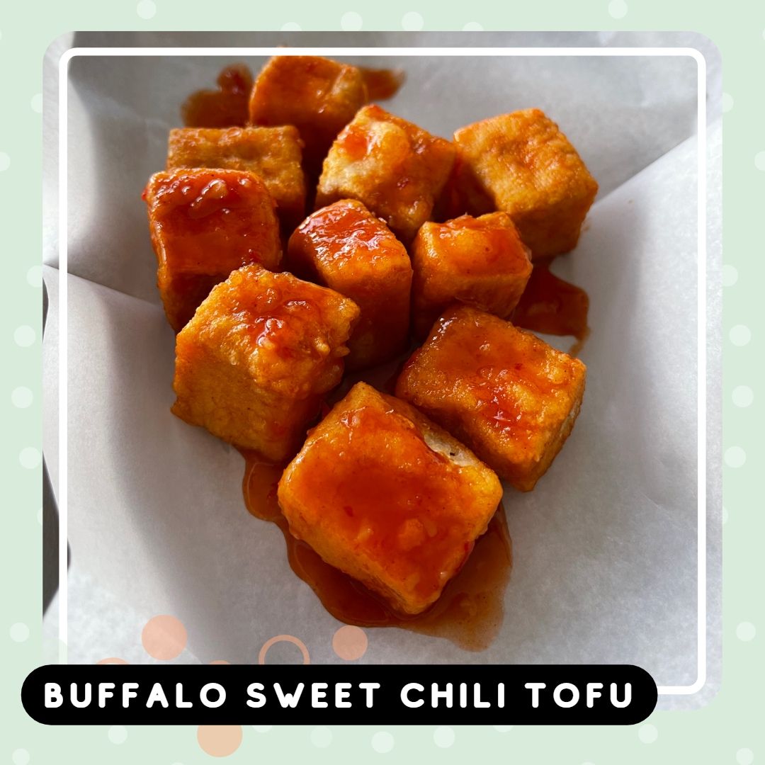ddmaustl's tweet photo. Spicy, sweet, saucy, scrumptious! 

Our Buffalo Popcorn Tofu is all of the above and so much more.  Give it a try today #STLvegan #STLfood #vegan #vegetarian #STLfoodie #tofu https://t.co/7yYyFjl32n