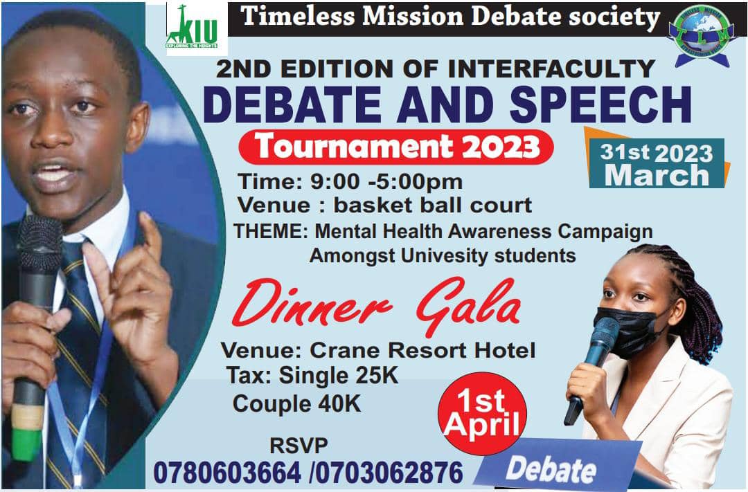 OkelloTrinity1's tweet photo. Students at higher institutions of learning need be engaged in meaningful conversations to curb down the harmful impact brought by mental health disorders like depression,, like sucidal tendencies and drug addiction. @kiuvarsity @DebateKiu @mentalhealthph @MHGUg @ugdialoguearen1 https://t.co/Kld3FKKiGM