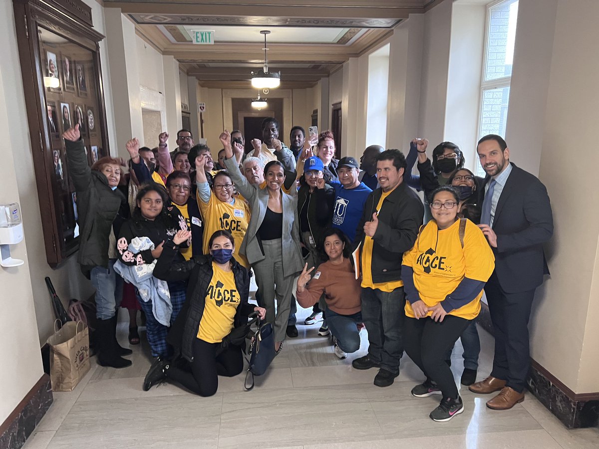 Special thanks to the leadership of <a href="/cd4losangeles/">Councilmember Nithya Raman</a> on Right to Counsel. Our RTC motion passed <a href="/LACityCouncil/">LA City Council</a> today with 13 votes in favor! Next step: codification of RTC! Thanks to all members of the Coalition and <a href="/KeepLAHoused/">Keep LA Housed</a> who showed up and testified. This win is yours!