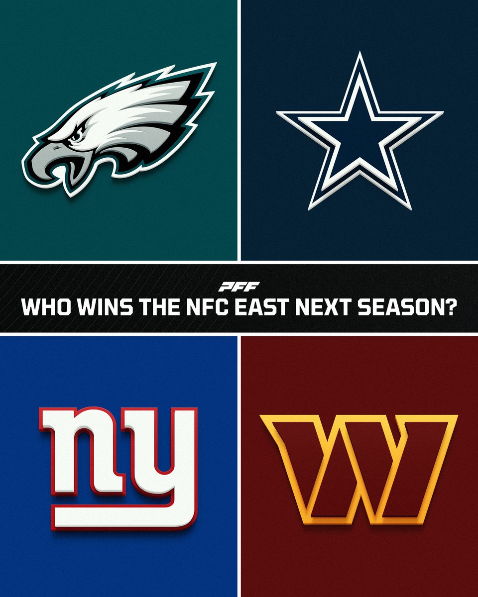 Who is winning the NFC East next season?