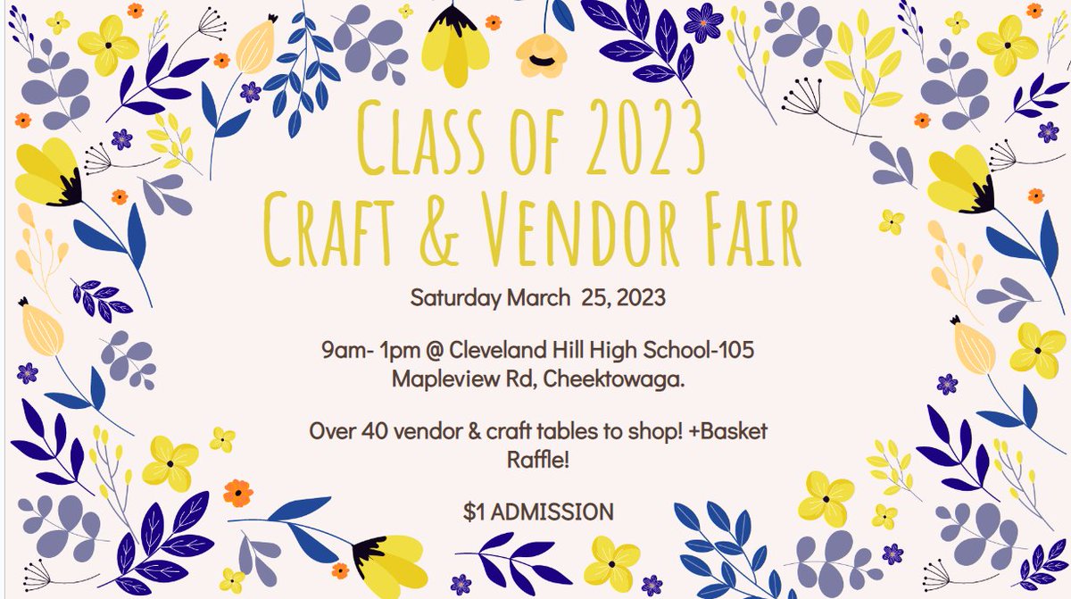 CleveHillHS's tweet photo. Please support the Class of 2023 and shop the halls of the Hill @CleveHillMS @CleveHillES @clevehill_pta https://t.co/bOG2fvt6G7
