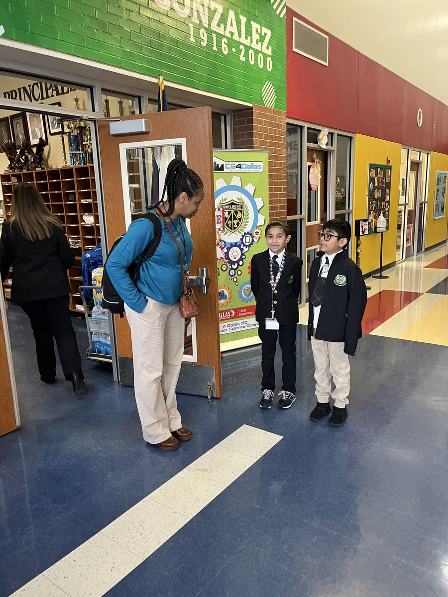 🌟Student Council Members did a great job today during our PL Tour💡<a href="/HBGonzalezPLA/">Henry B. Gonzalez PL Academy</a>