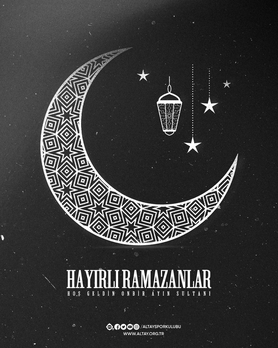 AltaySporKulubu's tweet photo. 🕌Mübarek Ramazan Ayı'nın tüm İslam Alemi ve ülkemize hayırlı olmasını dileriz. https://t.co/JtKVfvJRas