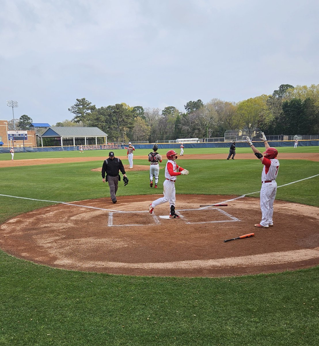 Bo Ziegler starts today's game with 3 strikeouts and then a Home Run at bat!!! #pdschargers <a href="/ChargersPDS/">PDS Athletics</a>