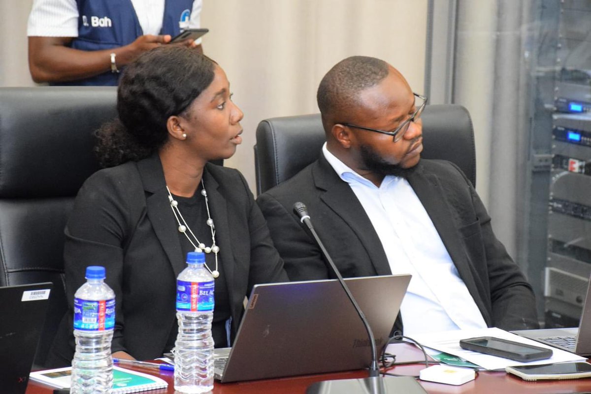 PilotGambia's tweet photo. The meeting was attended by Five Cabinet Ministers, PS and DPS of the various member ministries, the ECOWAS Resident Representative, KfW, Chargée d’Affaires German Consulate, GAMWORKS and the ECOWAS-FRSD project staff. https://t.co/OOWWj1D7wH