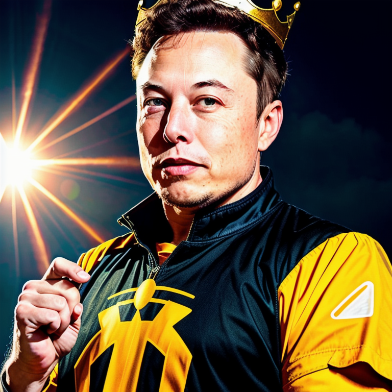 solarinstall's tweet photo. The solar king.

> Follow us for more daily #solarart #digitalart #uniqueconcepts #aiart
> Art generated using #stablediffusion

#elonmusk #elonmusknews #ai #midjourney #midjourneyart #stablediffusion #chatgpt #solar #solarenergy #solarpower #solarpanels #renewableenergy https://t.co/KvpLti2wDo