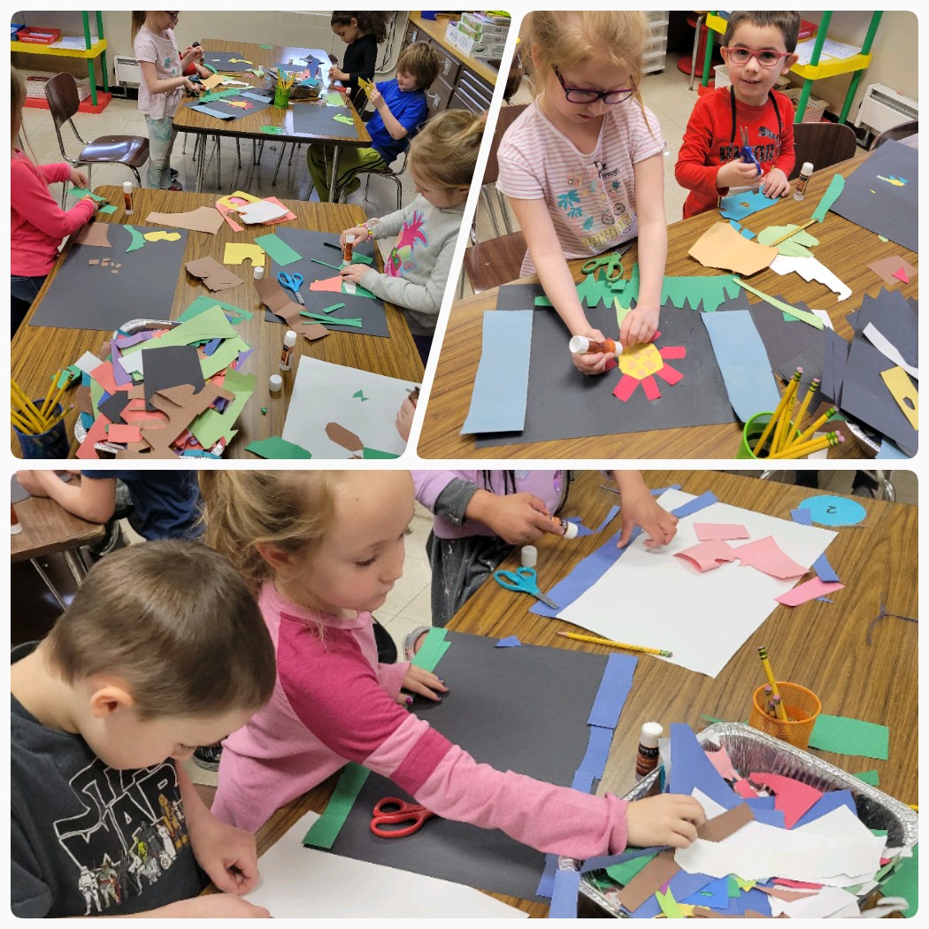 steam_TVLS's tweet photo. Kindergarten is learning about the art of collage and then making their own.
#wearetuskyvalley
@TVTrojans https://t.co/zhn2SwkOzJ