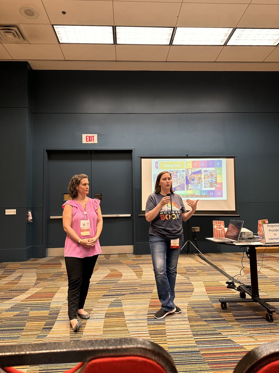 #GameOn session at #SCASL23 with <a href="/SC_wife_n_mommy/">Candice</a> and <a href="/coxtl/">TL Cox</a>