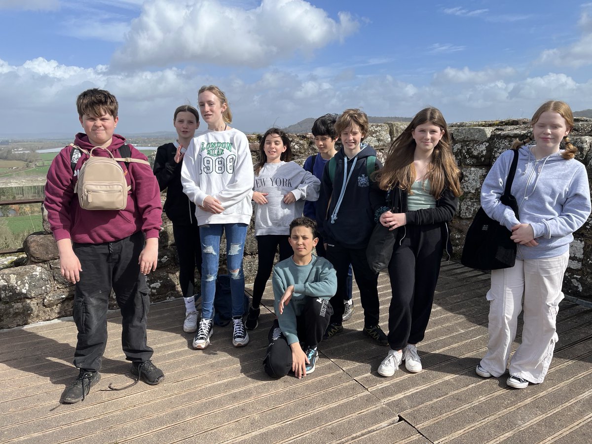 SECHumanities's tweet photo. A wonderful History trip this morning to Goodrich Castle with y7 ⁦@StEdwardsChelt⁩ ⁦@StEdwardsChelt⁩ ⁦@StEdsHeadmaster⁩ @historyengland https://t.co/DoM5HO3QYu