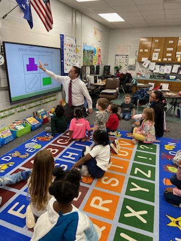 JohnRos68769558's tweet photo. Thank you, Ms. Mears, for inviting me to join your 4K class at Greendale Elementary yesterday. My heart was filled with such joy to be given the opportunity to talk math with your sweet little ones. Can't wait till next time!
#CSTatwork #mathtalkmagic #wodb #MTBoS https://t.co/uamO3kkoXT