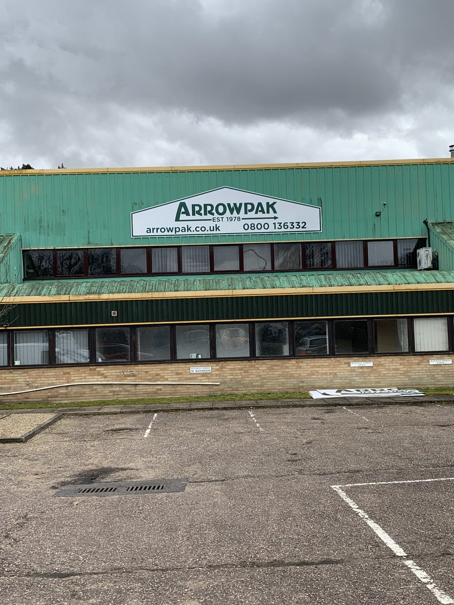 apex_signs1's tweet image. @ArrowpakInt new signage installed.  #localbusiness #dibond #vinylgraphics
