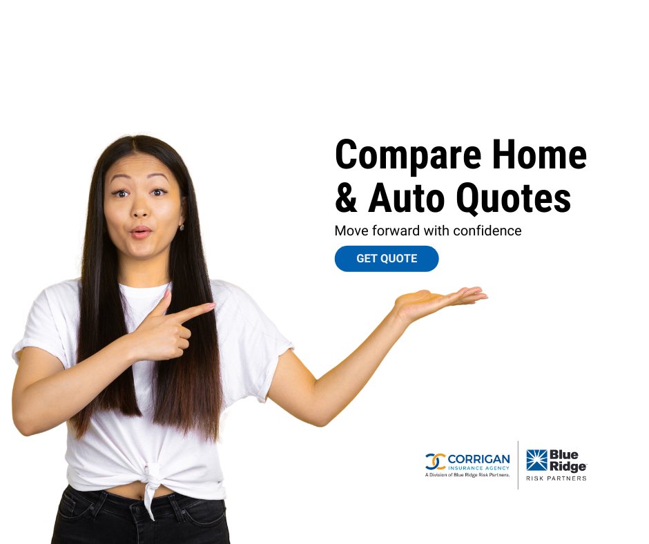 We've partnered with Corrigan Insurance, a Division of Blue Ridge Risk Partners, to bring you the best deals on home and auto insurance.
Don't wait any longer! Compare rates today: MAFCU &amp; Corrigan Insurance (blueridgeriskpartners.com)