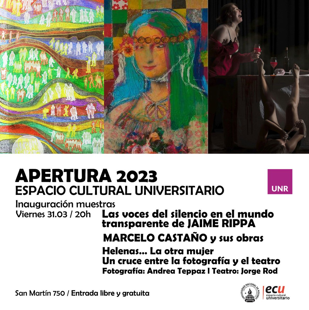 urubsas's tweet image. Felices de participar en la apertura 2023 en el ECU Rosario/SantaFe con un hermoso grupo de mujeres mariateresenses!!!📸🎭🙋🏽‍♂️#fotografia #Teatro #cultura #arte