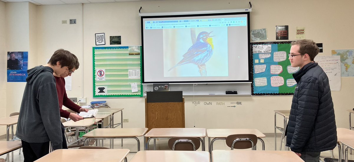 rmckinney13's tweet photo. Congratulations to York’s first bird watching club on your inaugural meeting! https://t.co/9vbwUFIAlC