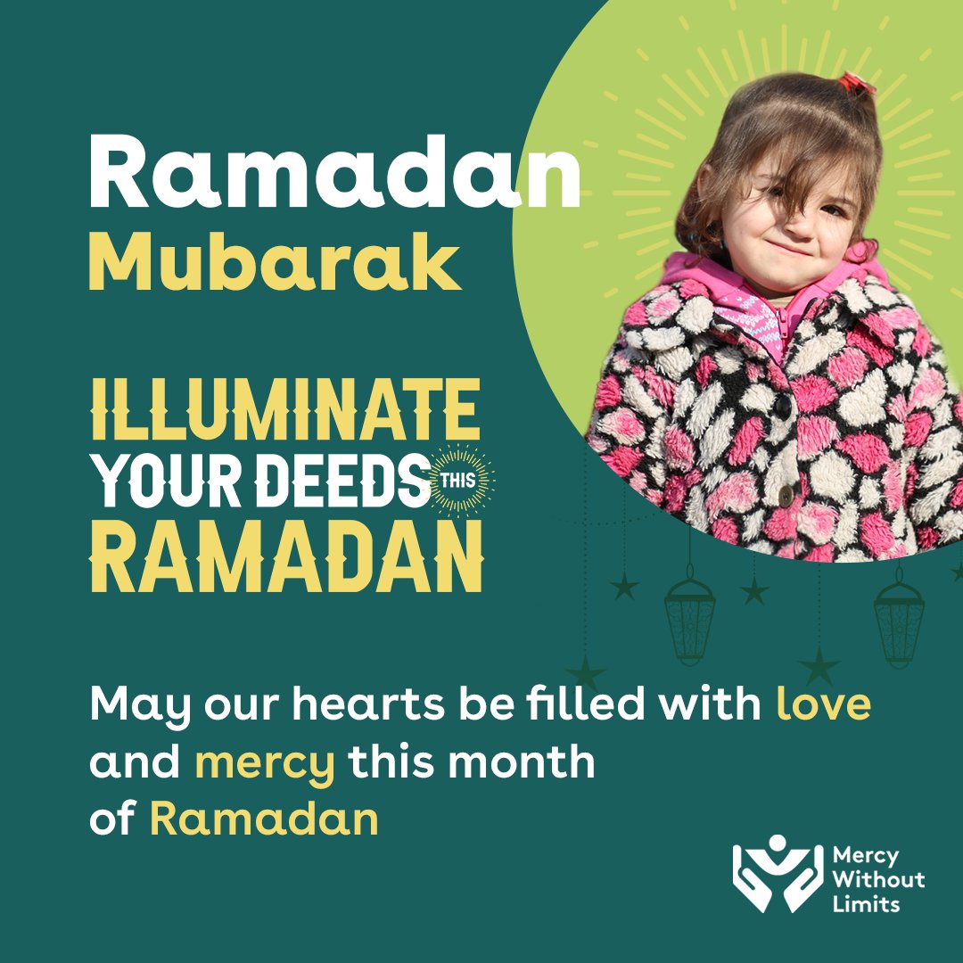 MWlimits's tweet photo. The most blessed in all months has finally arrived! Ramadan Mubarak! 🌹
#ramadanmubarak #ramadan #mercywithoutlimits #mwl #ramadan2023 #ramadankareem https://t.co/8xCmNrQjFn