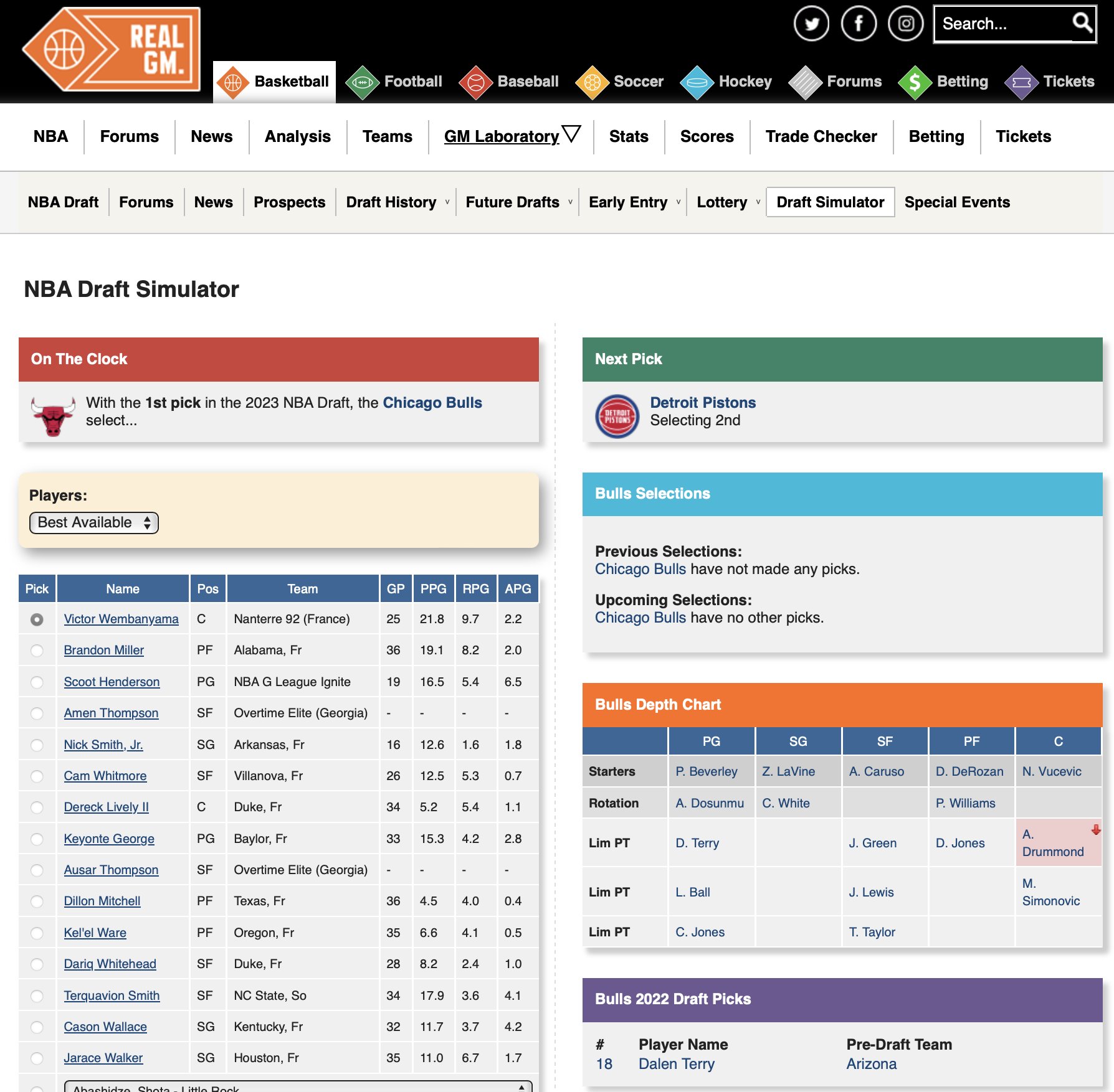 Fantasypros Mock Draft Simulator - 0f01qwp