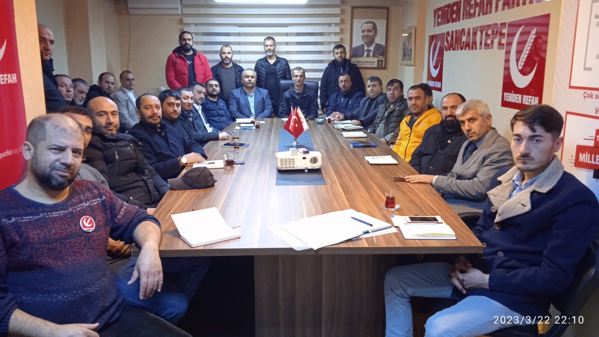 İstanbul Sancaktepe teşkilatı olarak haftalık toplantımız gercetirdik  ya Allah